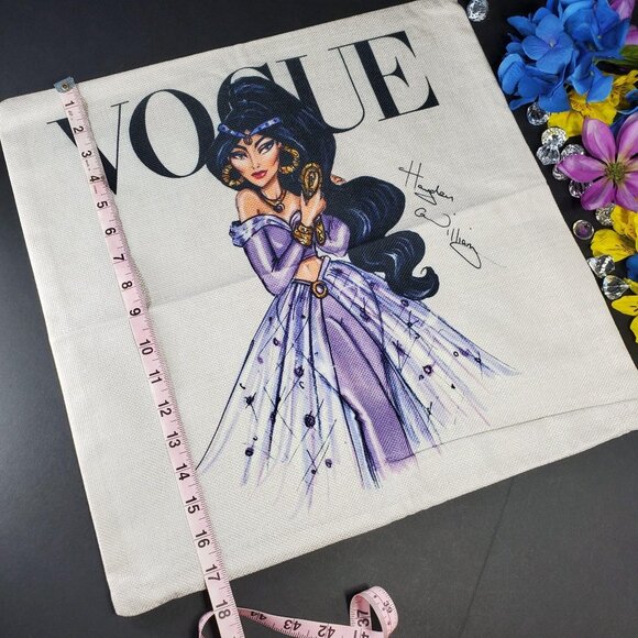 Jasmine Princess Accent Pillowcase Aladdin Throw Pillow Cushion Cover Home Decor - Picture 3 of 13